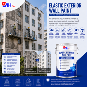 Elastic Exterior Wall Paint