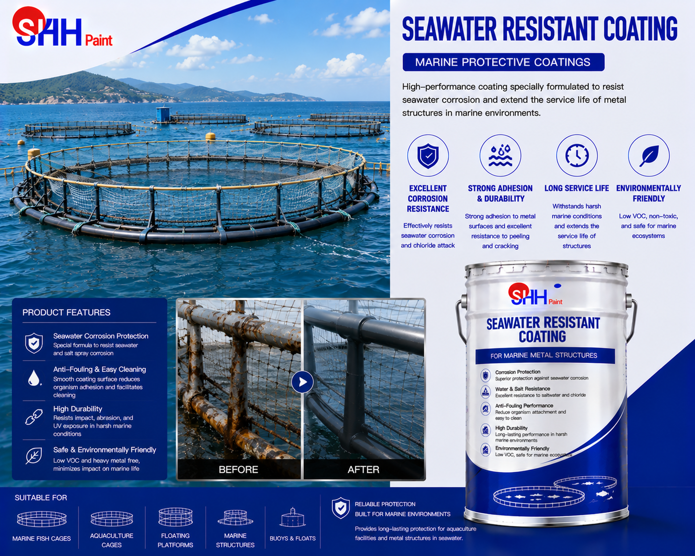 Seawater Resistant Coating