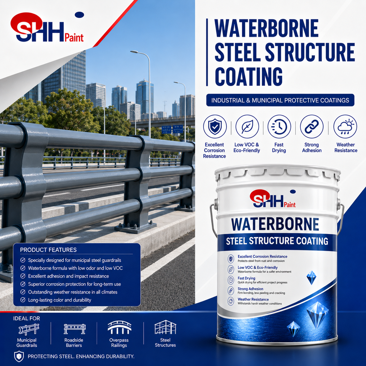 Waterborne Steel Structure Coating